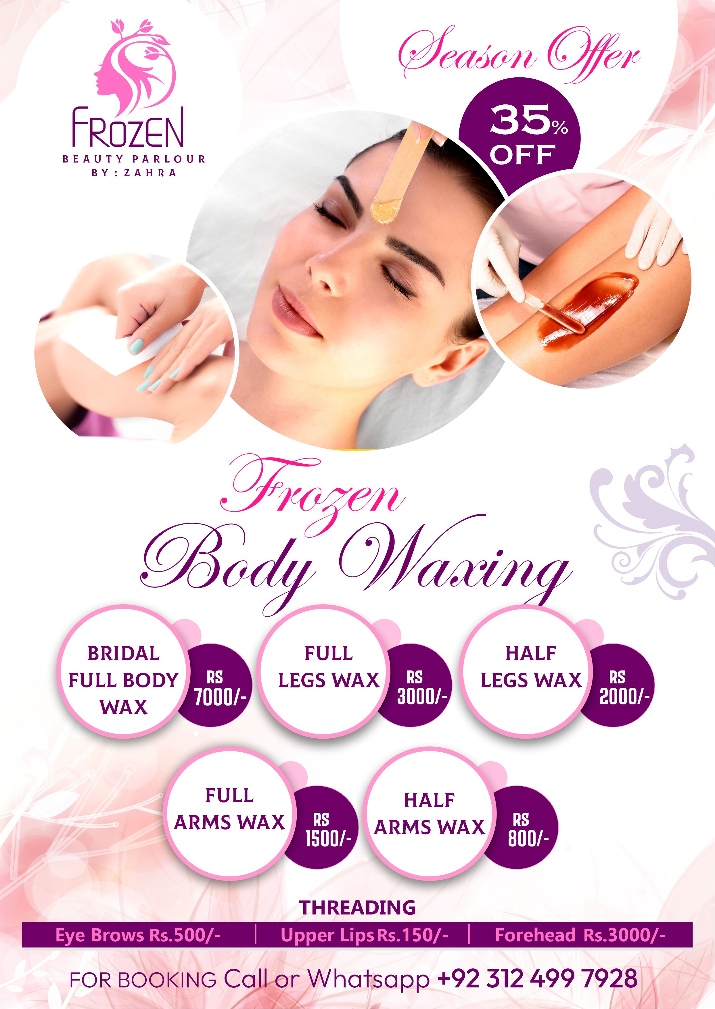 Saloon Flyer Design